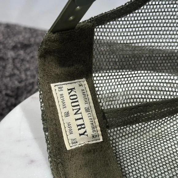 Kapital Kountry Denim Repair Service Green / Blue Trucker 2022 - Picture 7 of 11